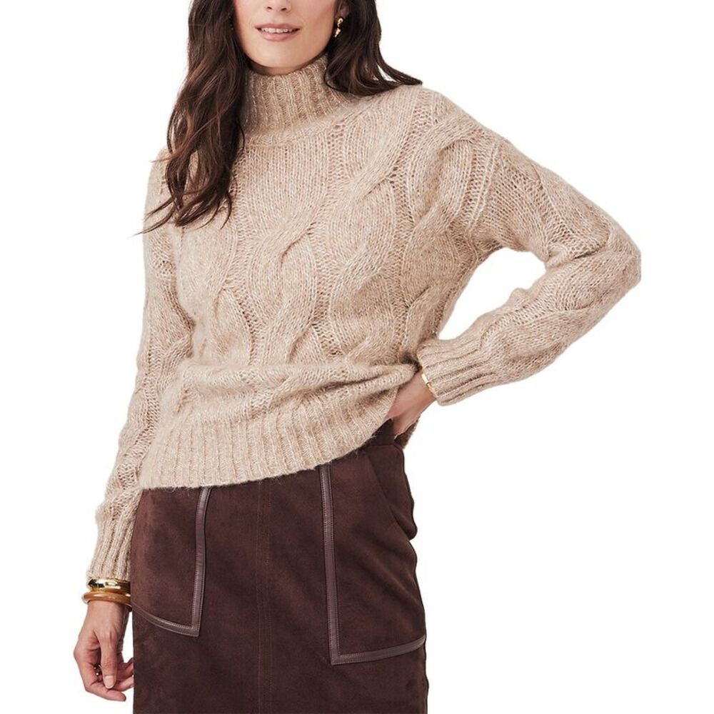 J.Mclaughlin Womens  Katerina Sweater, White